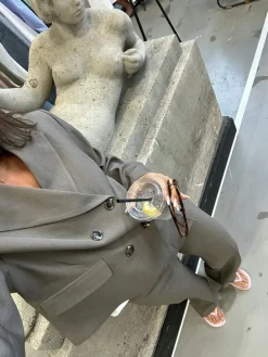 Best Neo Noir Conan Structure Blazer Khaki