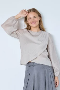 Co´Couture Connycc Drape Blouse 45004 984