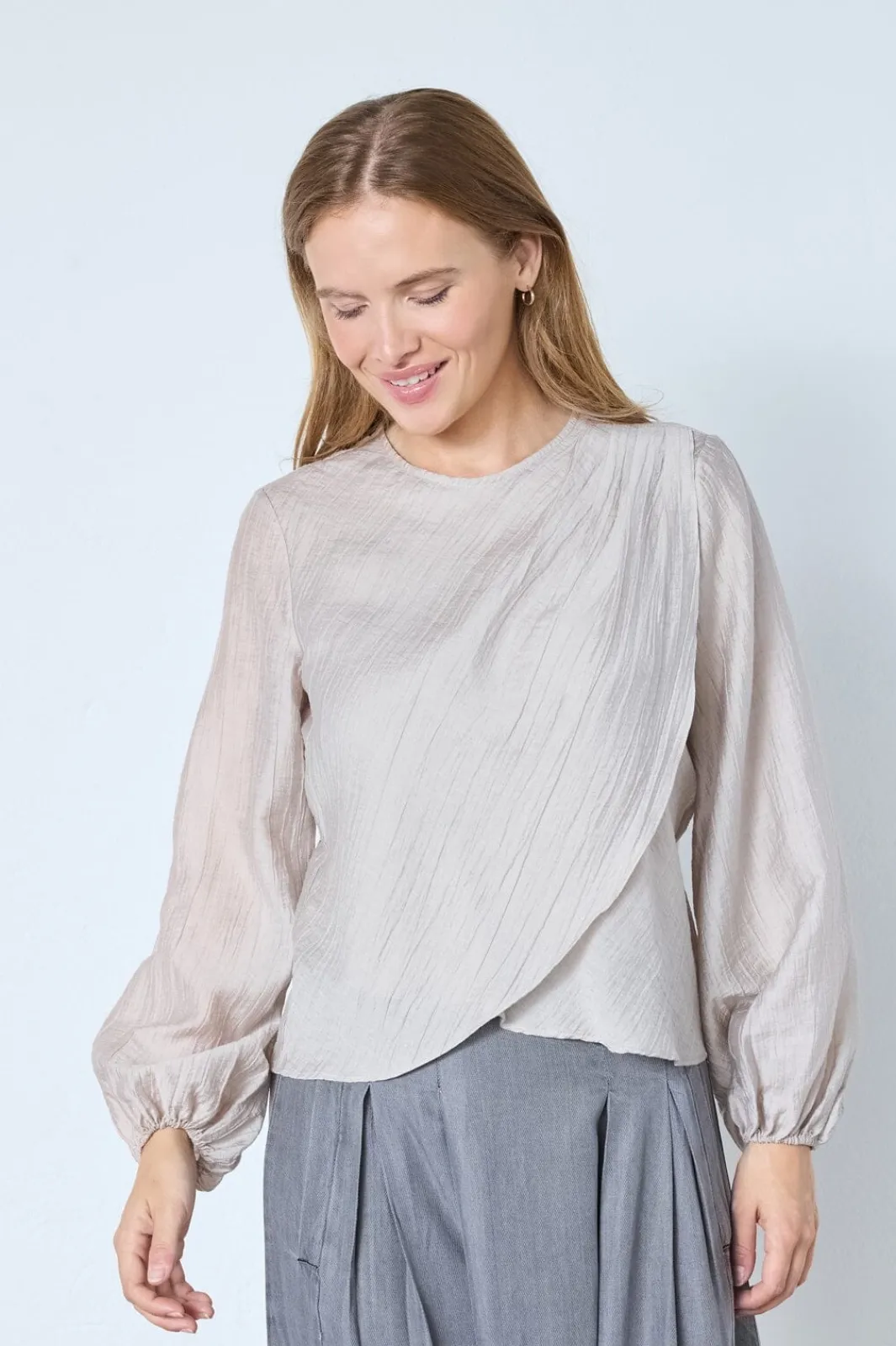 Co´Couture Connycc Drape Blouse 45004 984