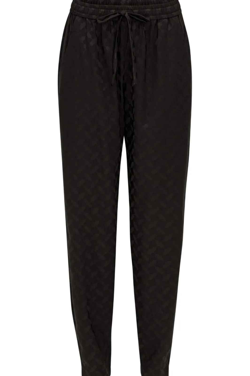 Outlet Karmamia Cora Pants Black Keffiyeh Jacquard