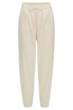 Hot Karmamia Cora Pants Ivory Keffiyeh Jacquard