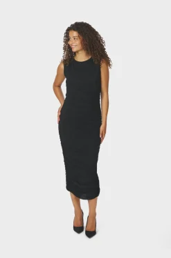 Best Neo Noir Corilina Stone Mesh Dress 166912 100