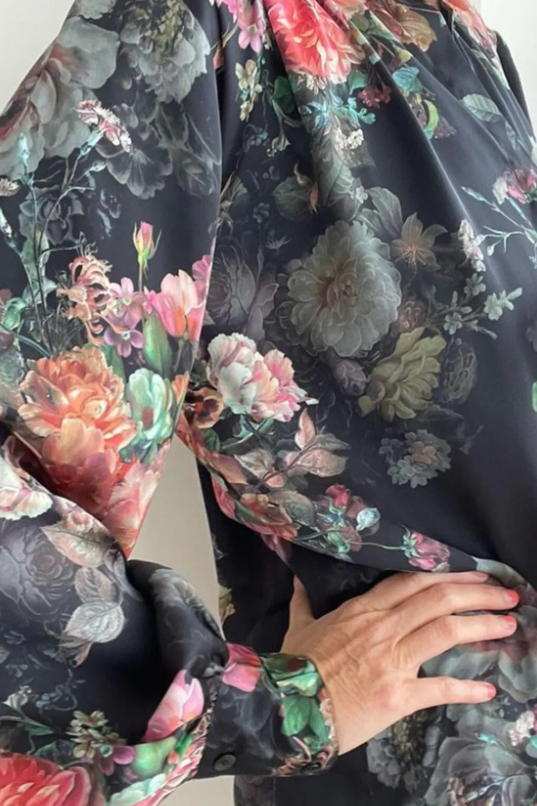 Karmamia Cornelia Shirt Daisy Noir Tea Rose
