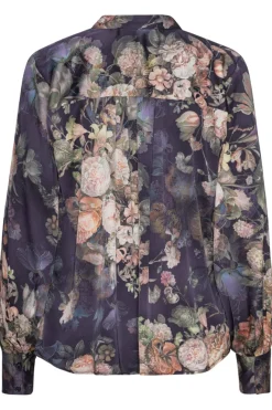 Sale Karmamia Cornelia Shirt 2059 Indigo Bloom