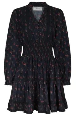 Online Neo Noir Cornell Fine Print Dress 166552 702