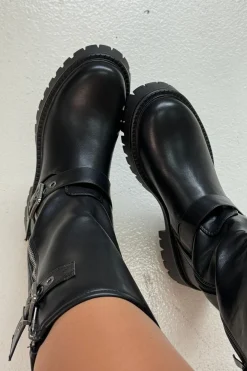 Outlet Bloom Cosmos Boots Black