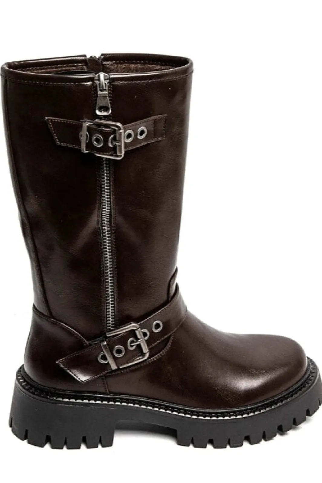 Online Bloom Cosmos Boots Dark Maroon