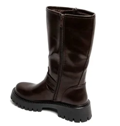 Online Bloom Cosmos Boots Dark Maroon