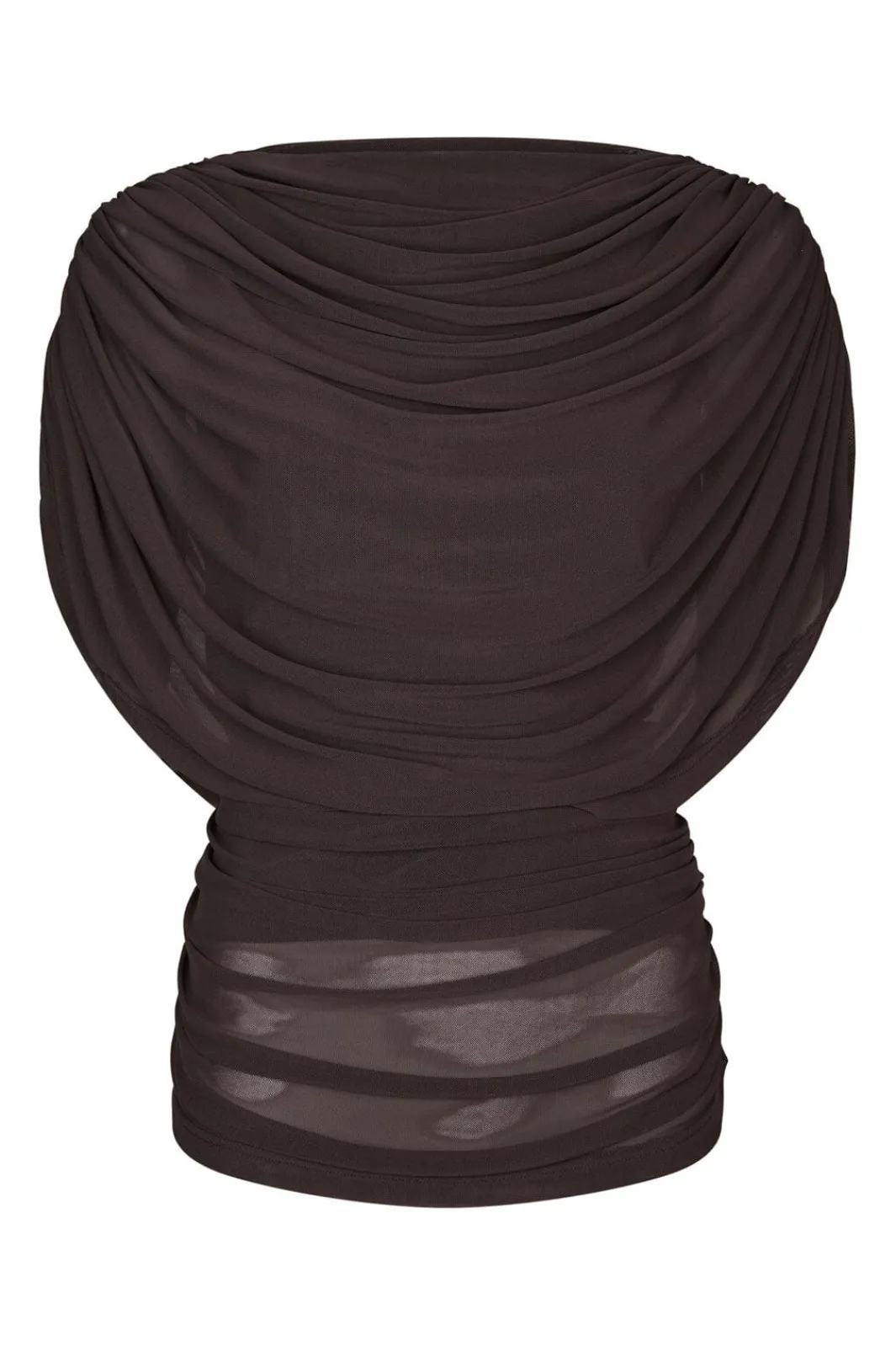 Best Neo Noir Cottuna Drapy Mesh Top 167205 210