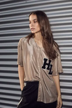 Sale Haute L'Amitié Court Tee HL10091 Walnut