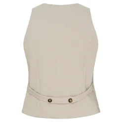 Marta Du Chateau Crainey Vest 248469 Beige1