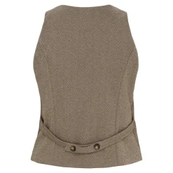 Online Marta Du Chateau Crainey Vest 248469 Brown4