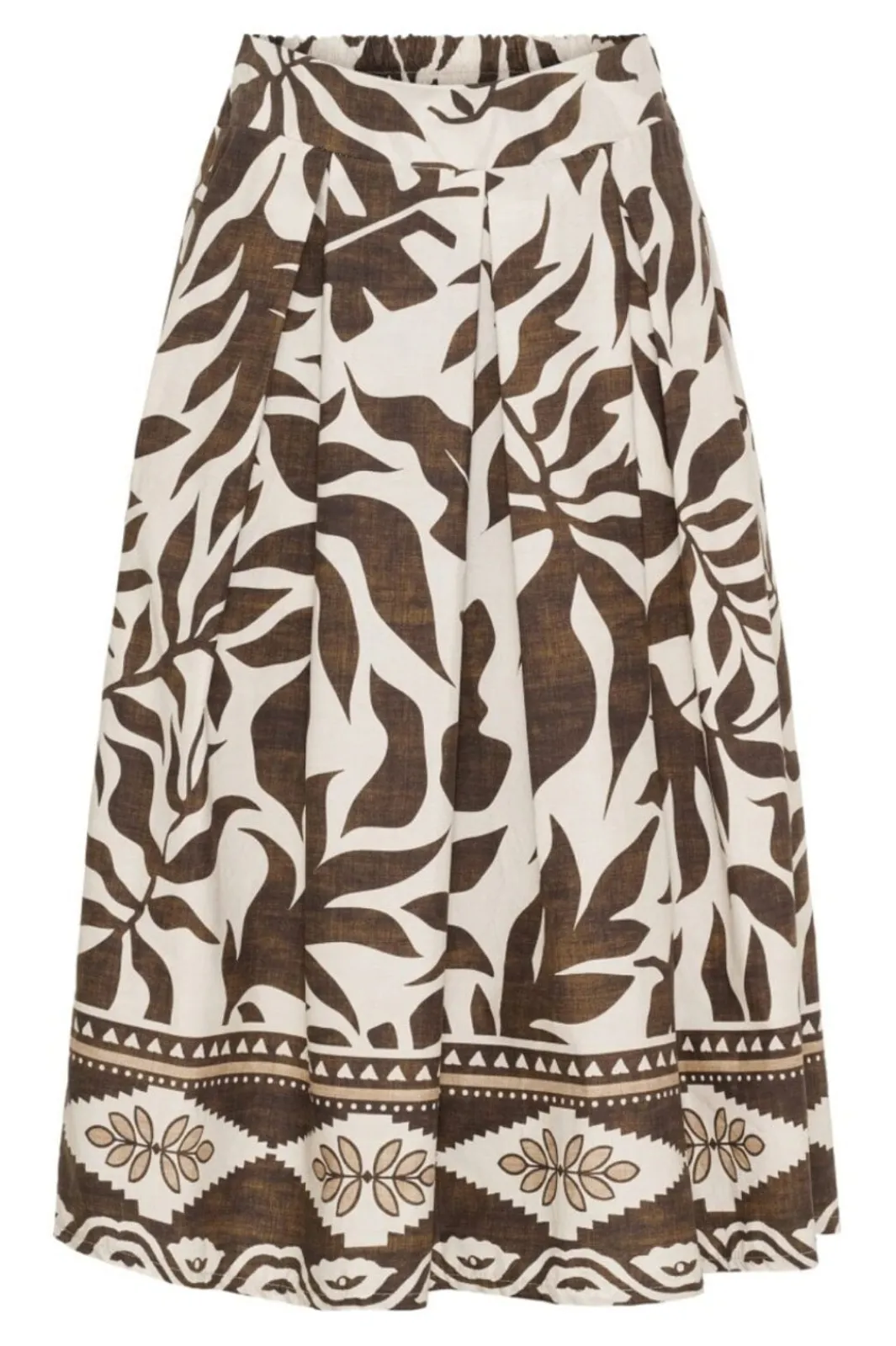 Clearance Marta Du Chateau Crenata Skirt 4911Tela Moro