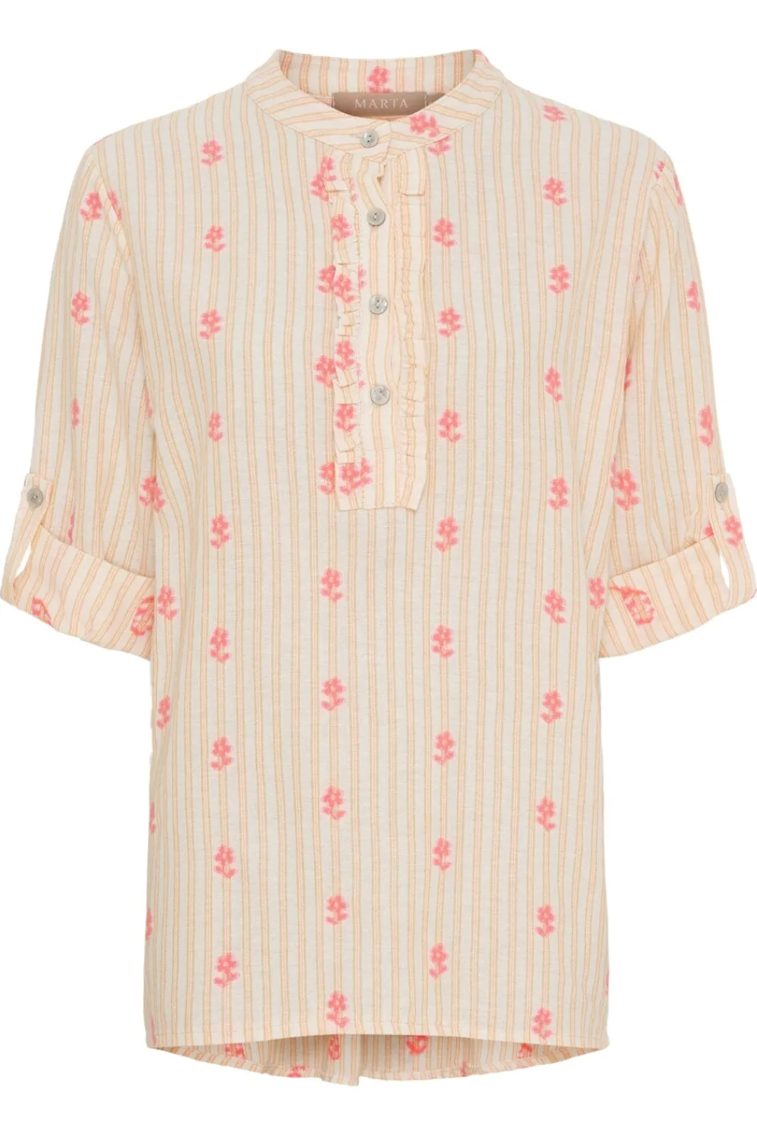 Best Marta Du Chateau Csabrina Shirt 85137-3 Corallo470