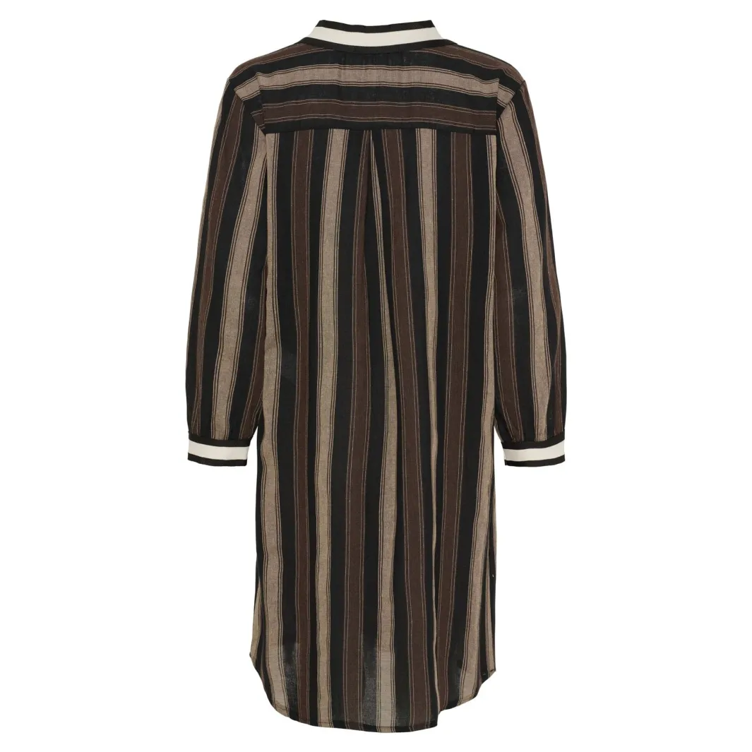 New Marta Du Chateau Csaylor Dress 25231 Black/Camello2
