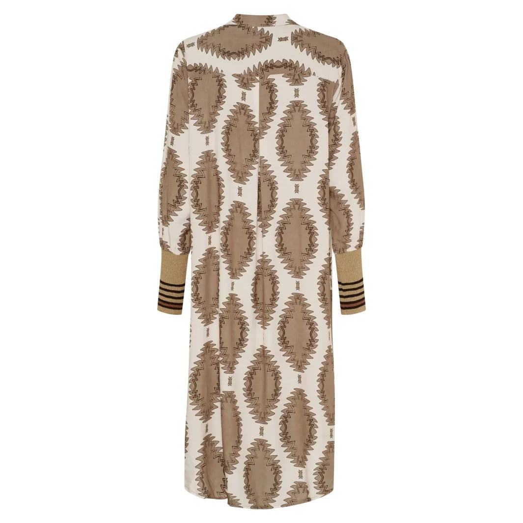 New Marta Du Chateau Cskye Dress 25230 Fango Tg384Ba