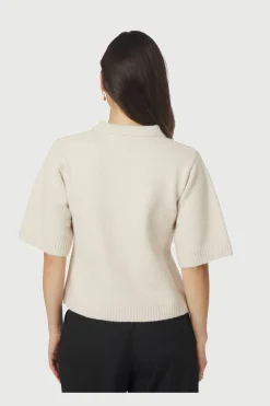 Discount Neo Noir Cunna Knit Blouse 166251 124