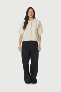 Discount Neo Noir Cunna Knit Blouse 166251 124