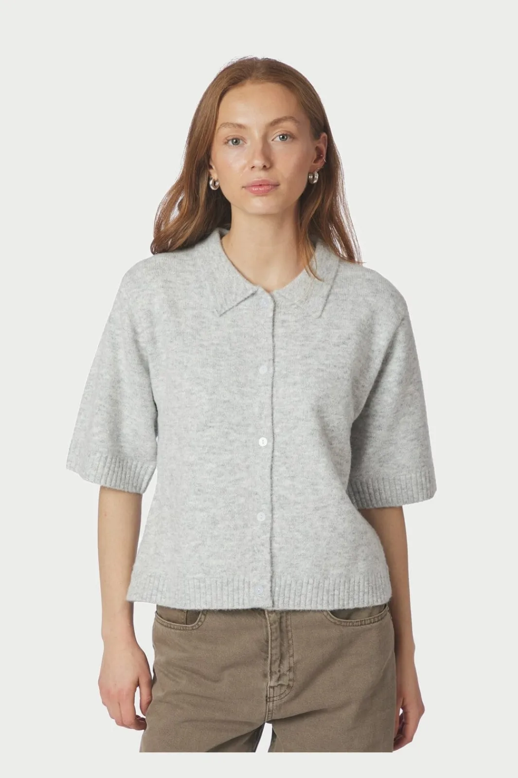 Discount Neo Noir Cunna Knit Blouse 166251 103