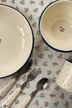 New Konges Sløjd Cutlery Set Ks104405 Navy Dots