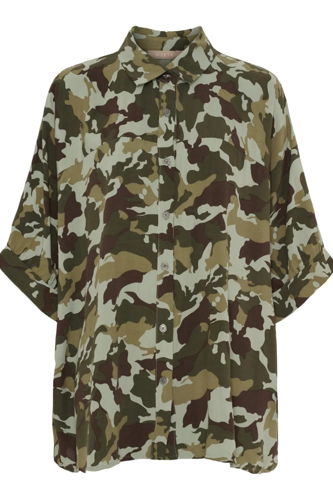 Outlet Marta Du Chateau Czenobia Shirt 7487 Camo