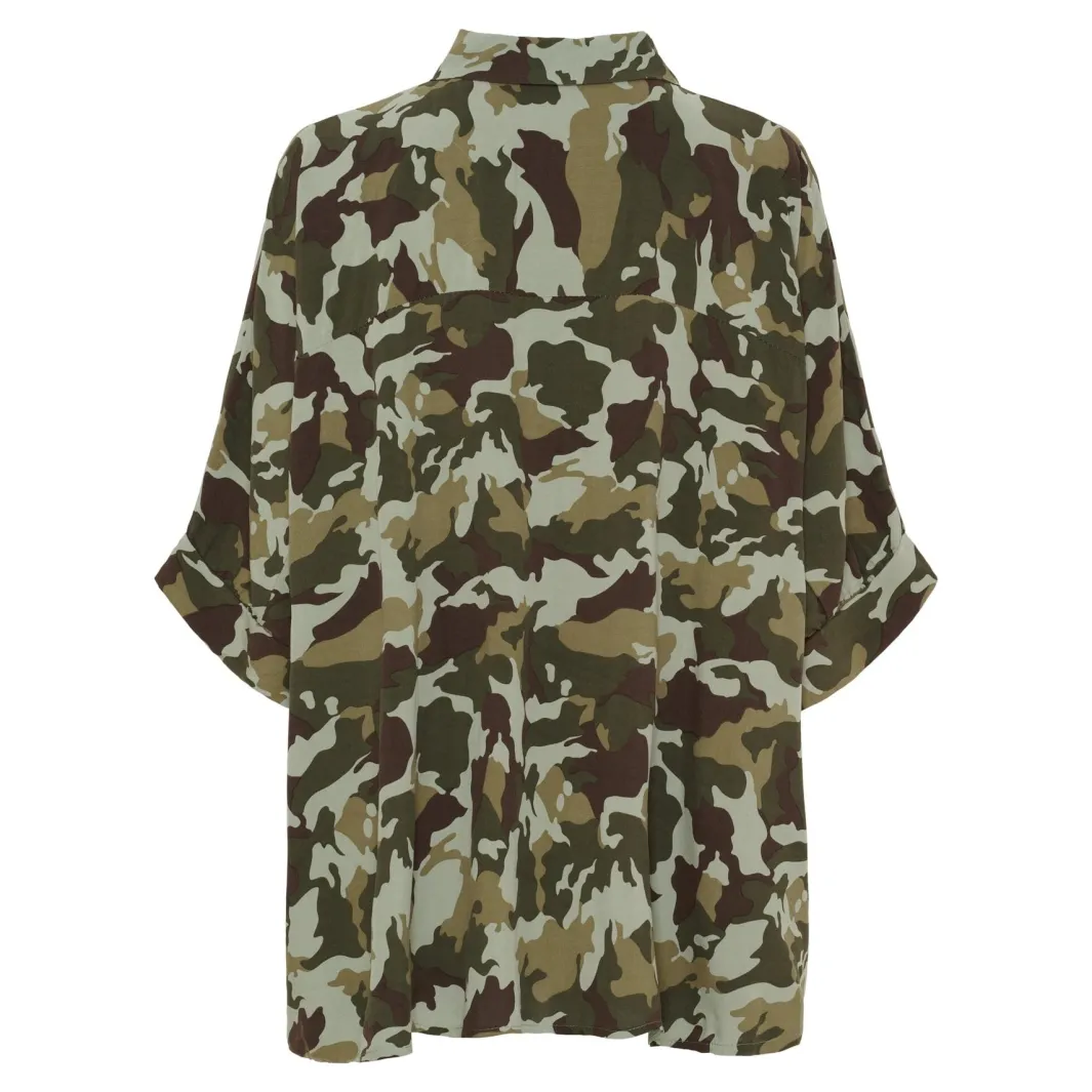 Outlet Marta Du Chateau Czenobia Shirt 7487 Camo