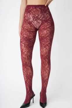 Outlet Cras Dacy Stocking C534 4044 Cabernet