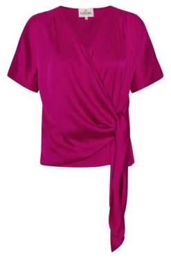 Clearance Karmamia Dagmar Blouse Rose Violet