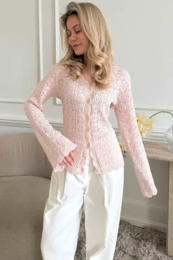 Clearance BYIC Dagmaric Cardigan 1229 Light Pink