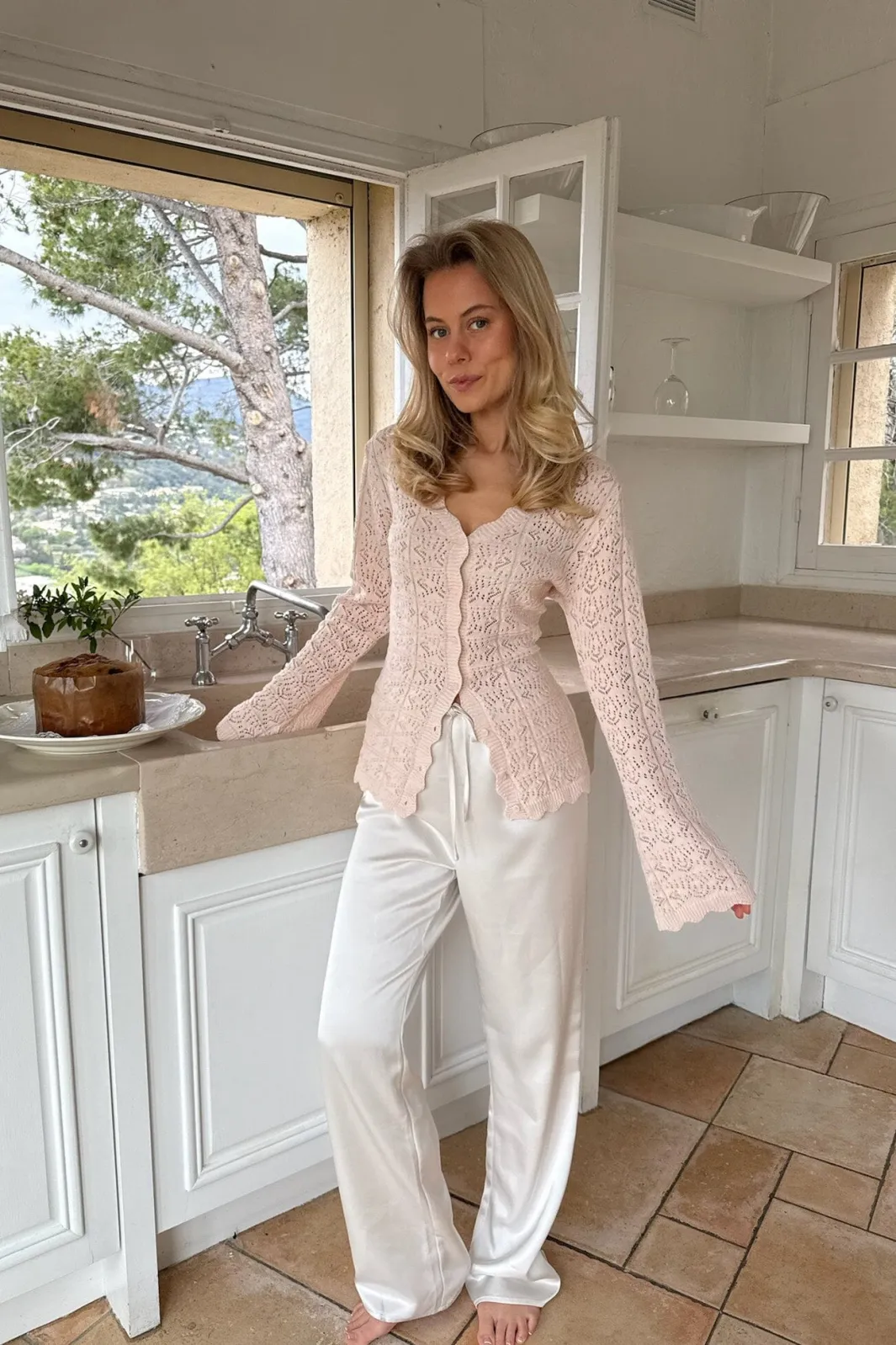 Clearance BYIC Dagmaric Cardigan 1229 Light Pink