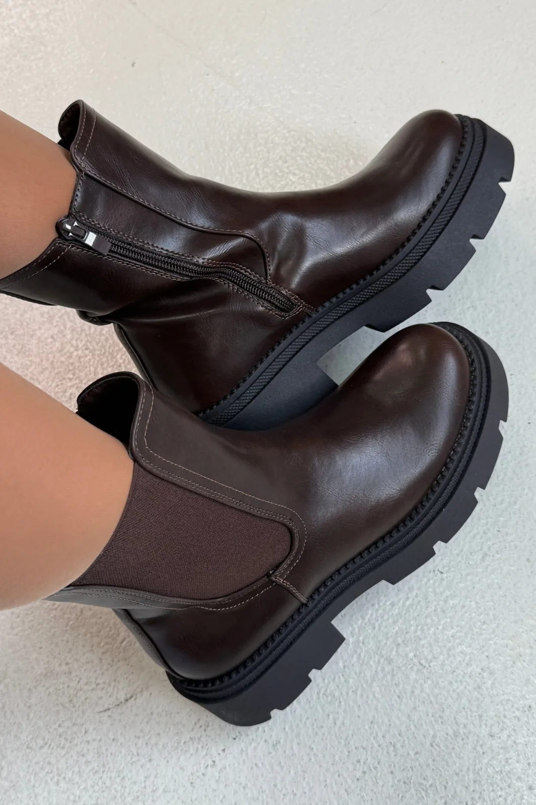 New Bloom Dahlino Boots Dark Maroon