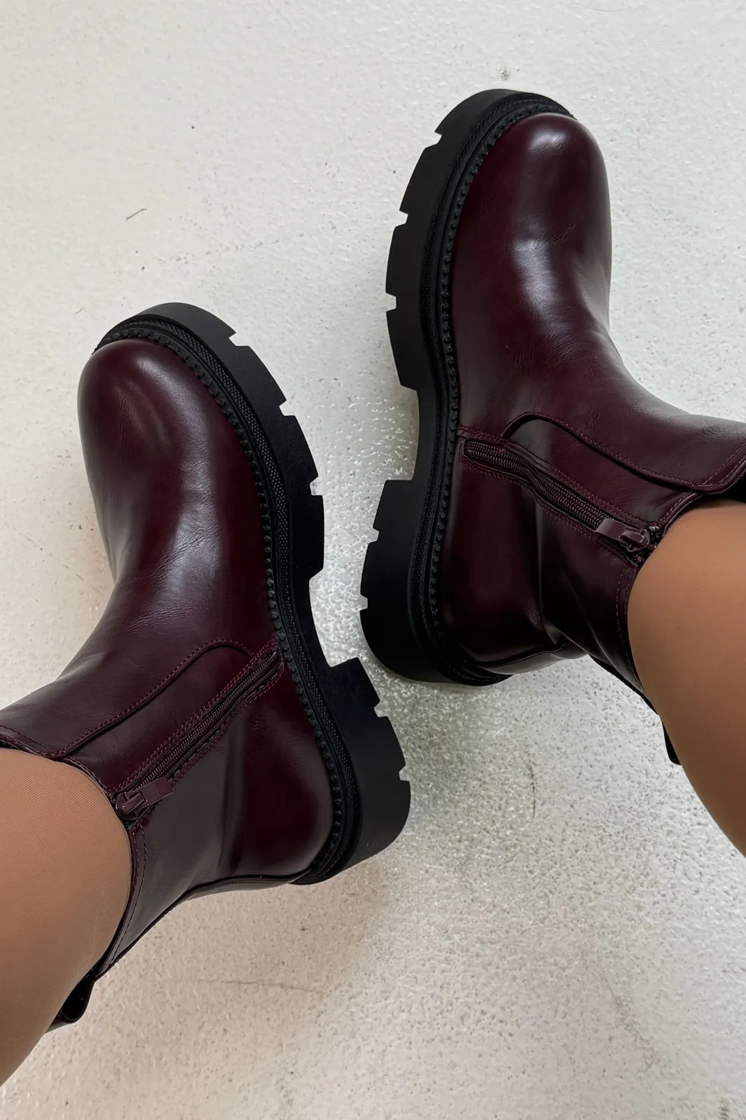 Clearance Bloom Dahlino Boots Burgundy