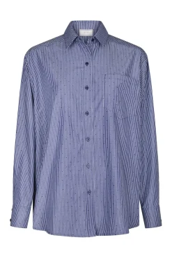 Online Neo Noir Dalma B Stripe Stone Shirt 164520 678