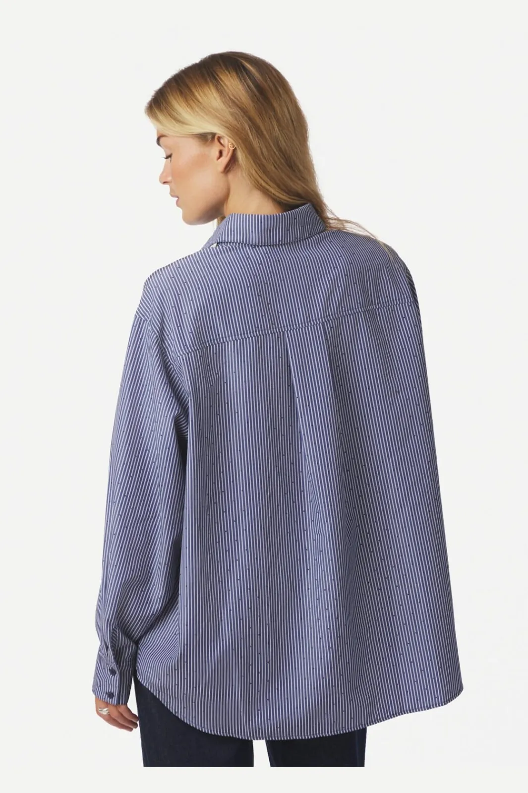 Online Neo Noir Dalma B Stripe Stone Shirt 164520 678