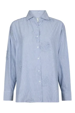 Outlet Neo Noir Dalma Dori Mini Stripe Shirt 167460 140