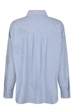 Outlet Neo Noir Dalma Dori Mini Stripe Shirt 167460 140