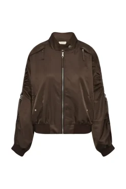 New Gossia Damilago Bomber Jacket G2673 Caramel Brown