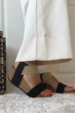 Copenhagen Shoes Daniela Snake Black