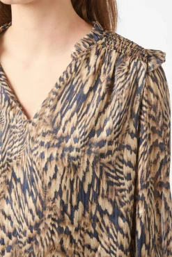 Discount Neo Noir Davina Pattern Blouse 166259 543