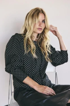 Outlet Co´Couture Davinacc Dot Shirt 35715 96 Black
