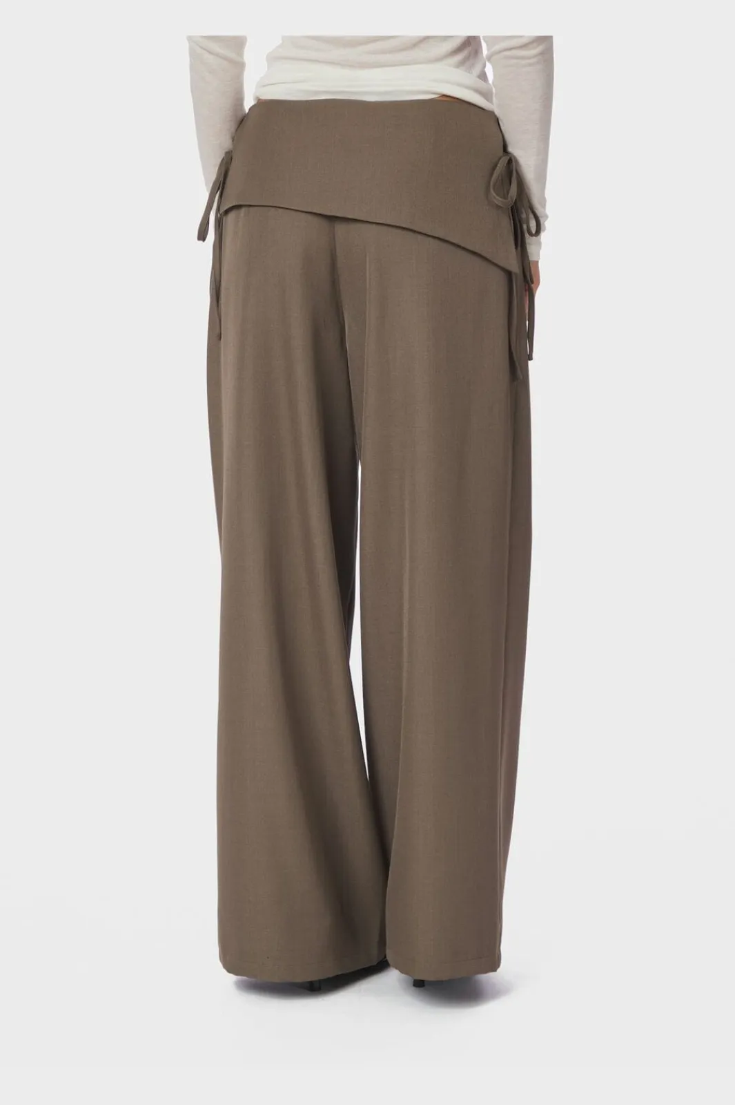 Outlet Neo Noir Deani Fold Pants 166168 214