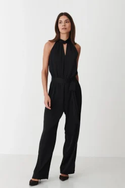 Hot Karmamia Delia Jumpsuit 2242 Semi Rich Black