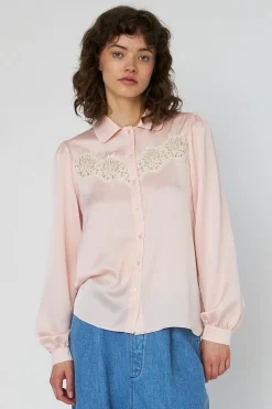 Outlet Stella Nova Delicate Lace Shirtcp54-2308 150 Kiss Rose