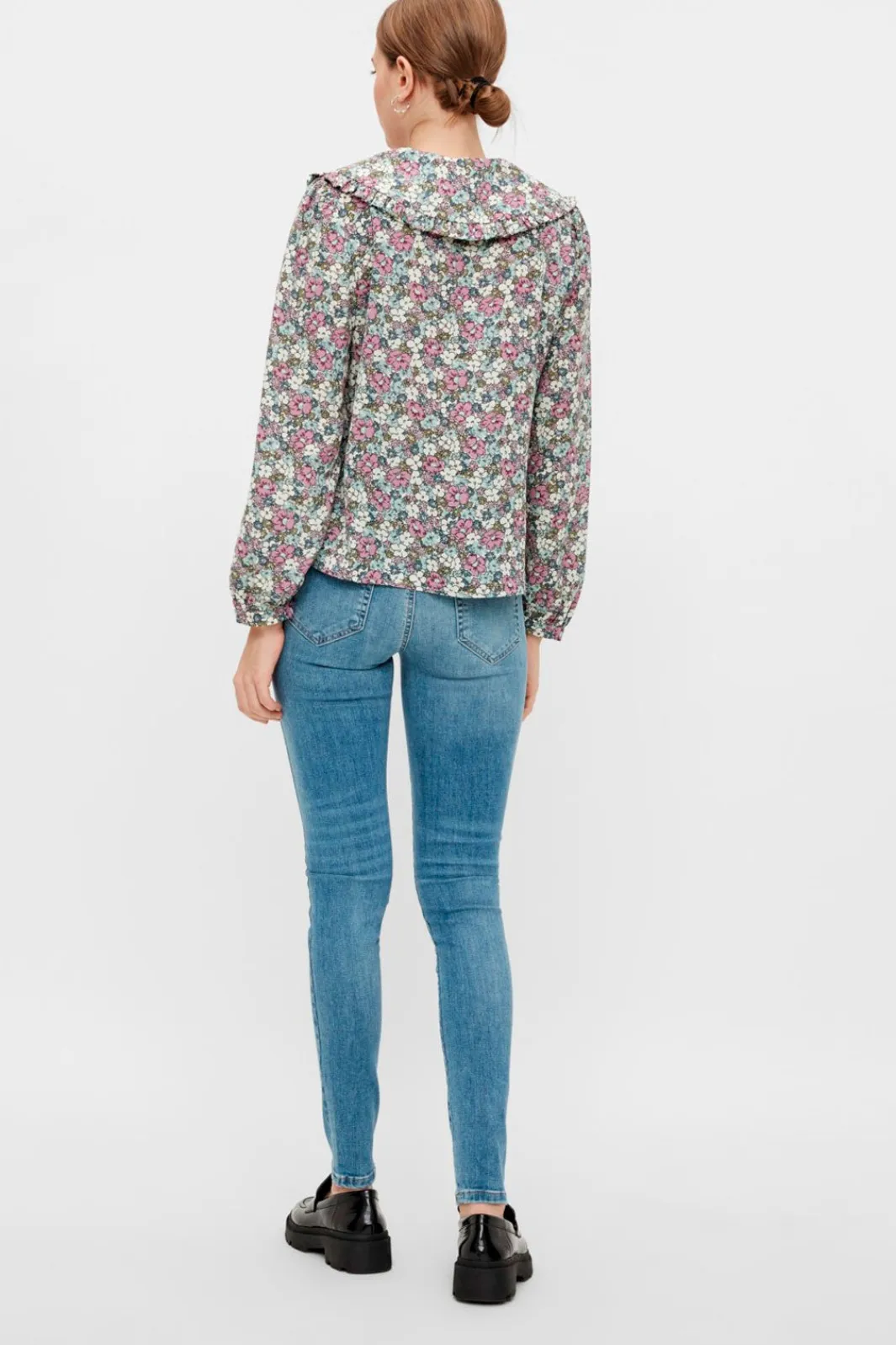 Outlet Pieces Delly Skin MW Jeans Noos Light Blue Denim