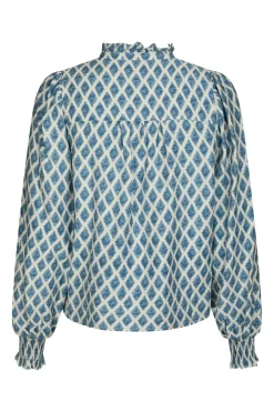 Sale Neo Noir Delsie Print Blouse 166222 407