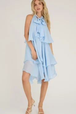 Hot A-View Demi Dress 282 Light Blue