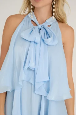 Hot A-View Demi Dress 282 Light Blue