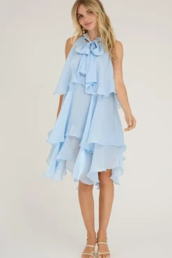 Hot A-View Demi Dress 282 Light Blue