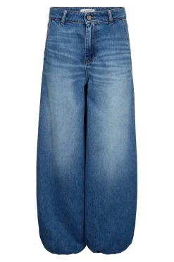 Online Haute L'Amitié Denim Harem Pant HL10617 Bleached Denim