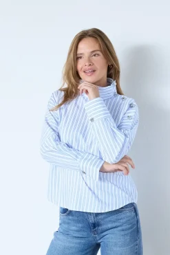 Outlet Co´Couture Devincc Asymcc Button Blouse 45019 17